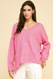 Katie Soft V Neck Knit PINCH Sweater