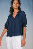 Alyssa Pleated Current Air Blouse