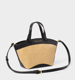 Riviera Raffia Mini Tote by Katie Loxton Handbags