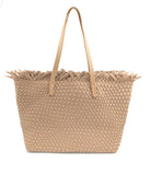 Gracie Beige Fringe BC Bag Tote