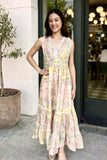 Alexia Printed Maxi Skies are Blue Dress