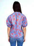 PINCH Tara Botanical Print Blouse Top