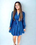 Rocio Long Sleeve Button Down Current Air Dress