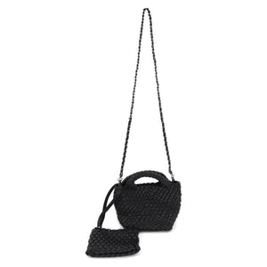 Emaline Black Braided BC Bag