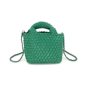 Emaline Emerald Mini Tote BC Bag with Braided Strap