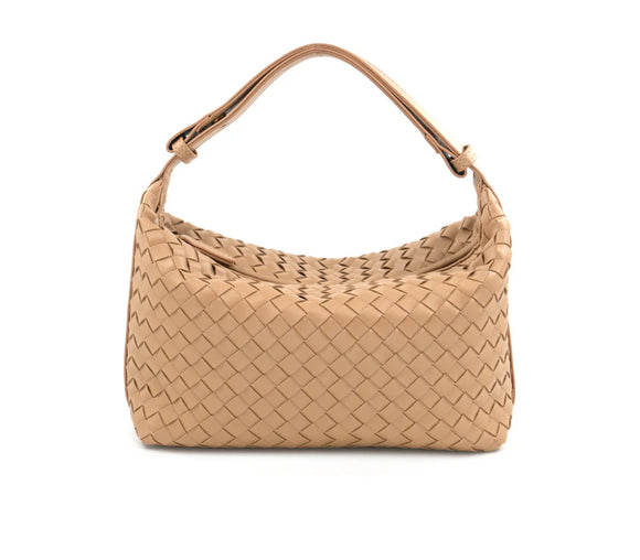 Elise Beige Small Shoulder BC Bag