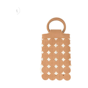 Genoa Small Tan Cut Out BC Bag