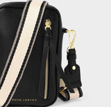 Hallie Black Small Crossbody by Katie Loxton Handbags