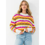 Kelsey Multi Color Knit THML Sweater