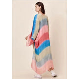 Alita Beach Rainbow Tie Dye Kimono-SALE