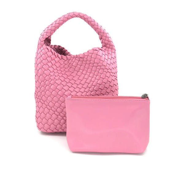 Sammy Pink Small Tote BC Bag with Strap