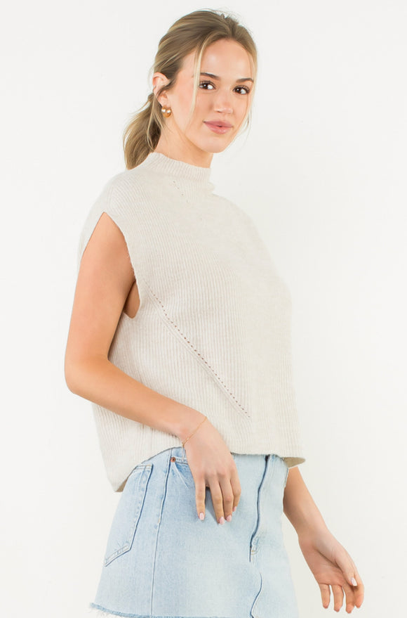 Raina Cream THML Sweater