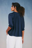 Alyssa Pleated Current Air Blouse