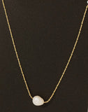 Addie Single Pearl Necklace