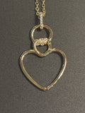 Evelyn Heart Knot Necklace