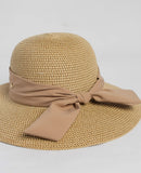 Arenal Sun Hat Natural and Champagne One Size
