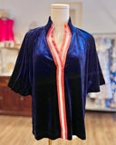 Evie Puff Sleeve Suede THML Top