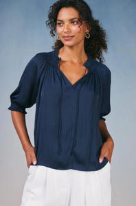 Alyssa Pleated Current Air Blouse