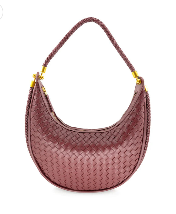 Sheri Burgundy Tote BC Bag With Strap
