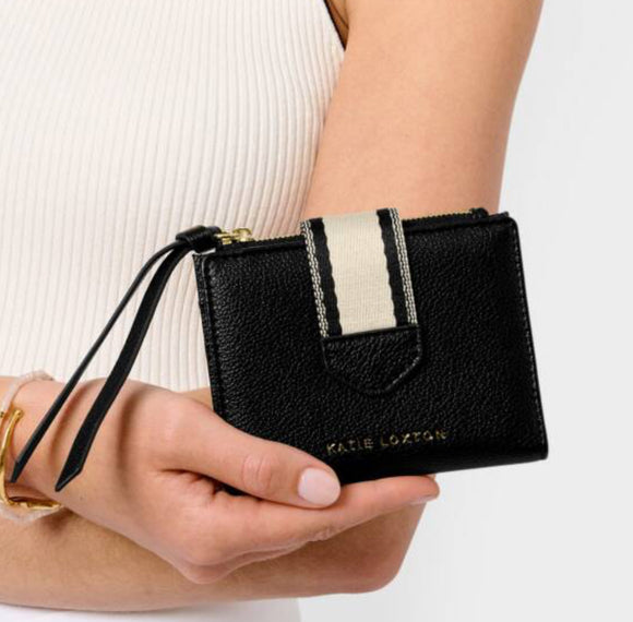 Hallie Black Wallet by Katie Loxton