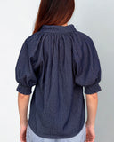 Ariana Short Sleeve Denim THML Top