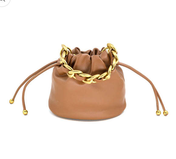 Lucy Chocolate Chain Small BC Bag