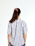 THML Nory Stripe Top with Sleeve Tie