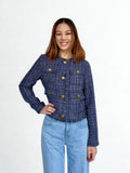 Vivianne Tweed Cropped THML Jacket