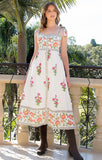 Laurel Floral Maxi THML Dress