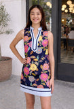 THML Kara Sleeveless Floral Pattern Dress