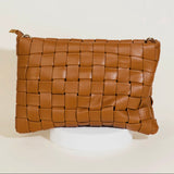 Baley Vegan Leather Basket Weave Bag