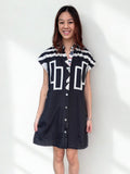 Parker Short Sleeve Print THML Dress