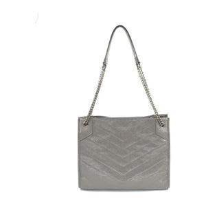 Capri Grey Shoulder BC Bag