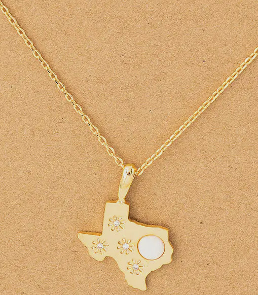 Iris Opal Texas Necklace