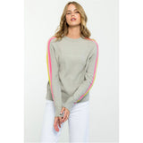 Faith Multi Color Sleeve THML Sweater