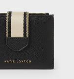 Hallie Black Wallet by Katie Loxton