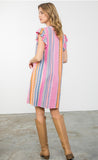 Lindsay Embroidered THML Dress
