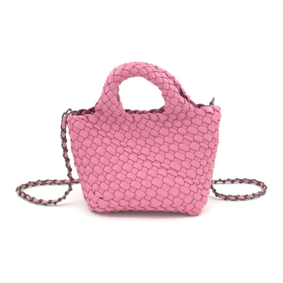 Emaline Pink Braided BC Bag