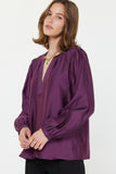 Tracy Long Sleeve Current Air Blouse