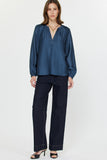 Stacy Long Sleeve Current Air Blouse