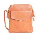 Latico Tan Ezra  Leather Crossbody Handbag