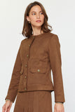Mirabel Faux Suede Current Air Jacket