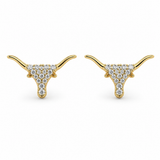 Kathryn Small Longhorn Earrings