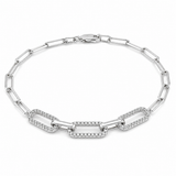 Ann Gold or Silver Paperclip Bracelet