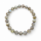 Lila Labradorite Stacking Beaded Bracelet