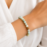 Lila Amazonite Stacking Beaded Bracelet