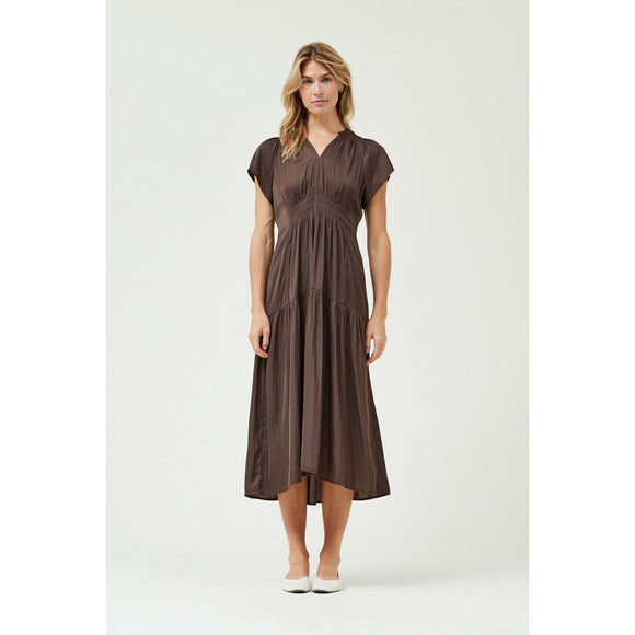 Abigail Grade and Gather Midi Dress SALE