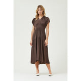 Abigail Grade and Gather Midi Dress SALE