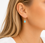 Andi Small Turquoise Dangle Earrings