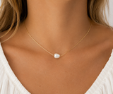 Addie Single Pearl Necklace